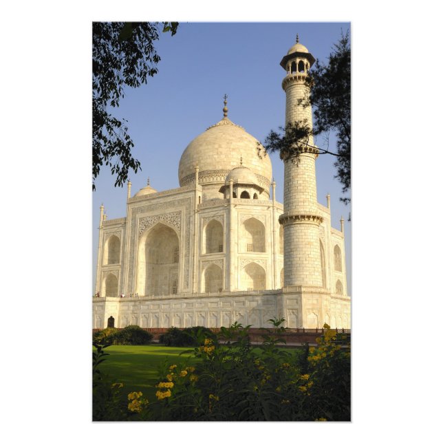 Impression Photo Asie, Inde, Uttar Pradesh, Agra. Le Taj 2 (Devant)