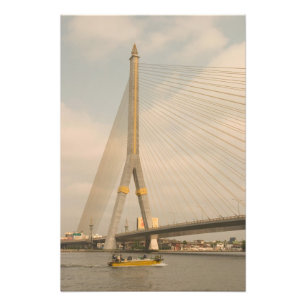 Impression Photo Asie, Thaïlande, Bangkok, pont sur Chao