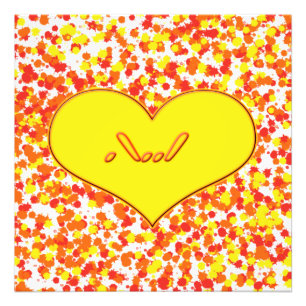 Impression Photo ASL-I Love You with Heart par Shirley Taylor