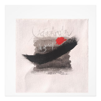 Impression Photo ASTAGFIRULLAH calligraphie minimaliste wabi sabi