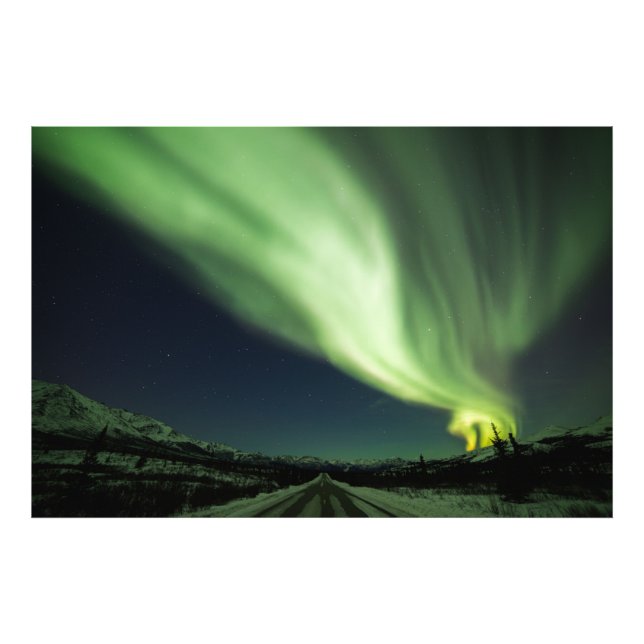 Impression Photo Aurora Borealis - Alaska (Devant)