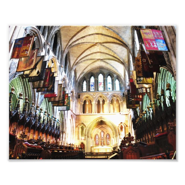 Impression Photo Autel de St Patricks, Dublin (Devant)