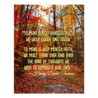 Automne Woods New Hampshire Citation Motivationnel