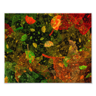 Impression Photo Autumn colorful decorative design