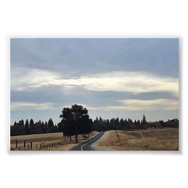 Impression Photo Avant la tempête (Devant)