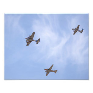 Impression Photo Avions 8355 Vintages de la Seconde Guerre mondiale