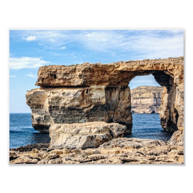 Impression Photo Azure Window à Malte (Devant)