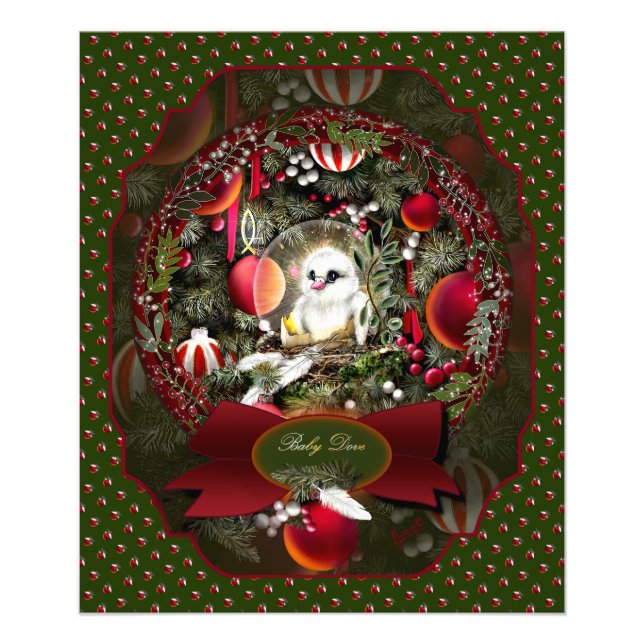 Impression Photo Baby Dove (Devant)