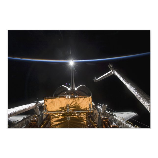 Impression Photo Baie de charge utile de Space Shuttle Atlantis (Devant)