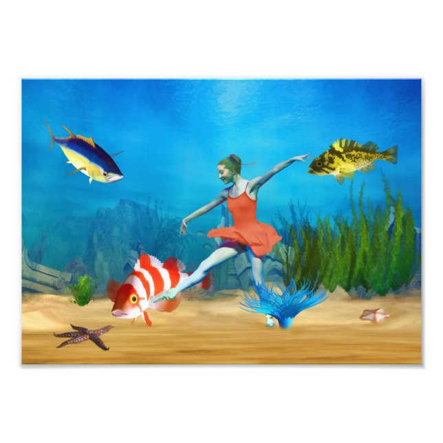 Impression Photo Ballet sous-marin (Devant)