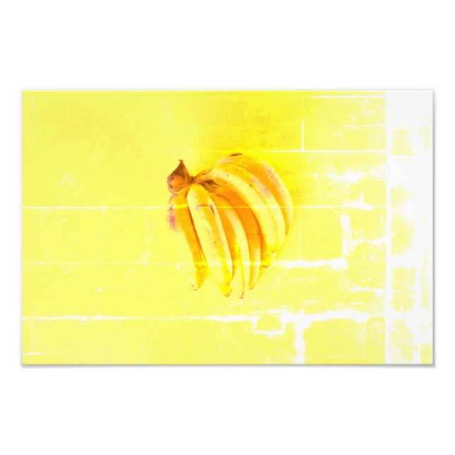 Impression Photo "Banane jaune" jolie photo. Acheter maintenant (Devant)