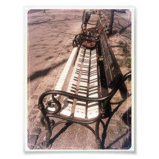 Impression Photo Banc de piano
