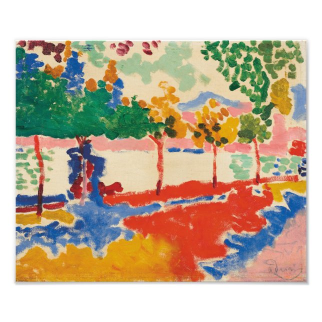 Impression Photo Banques fluviales | Andre Derain | (Devant)