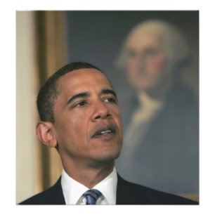 Impression Photo Barack Obama annonce son intention de proposer sa