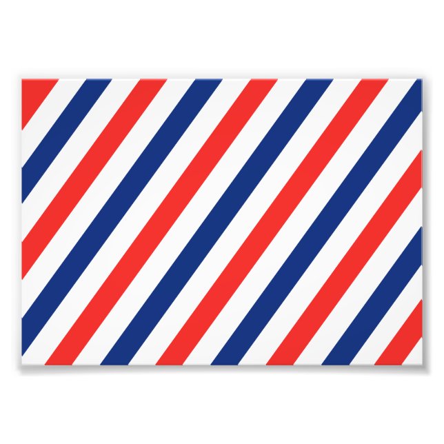 Impression Photo Barber Stripes (Devant)