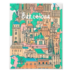 Impression Photo Barcelone Espagne