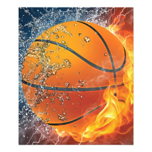 Impression Photo Basket flamboyant