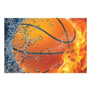 Impression Photo Basket flamboyant