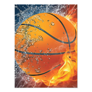 Impression Photo basketball flamboyant