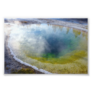 Impression Photo Bassin Morning Glory, Parc national de Yellowstone