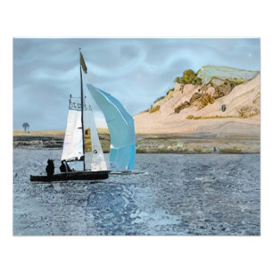 IMPRESSION PHOTO BATEAU À VOILE