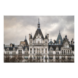 Impression Photo Bâtiment blanc à Londres