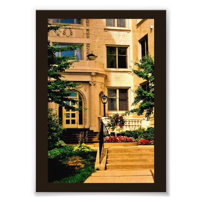 Impression Photo Bâtiment décoratif (Devant)