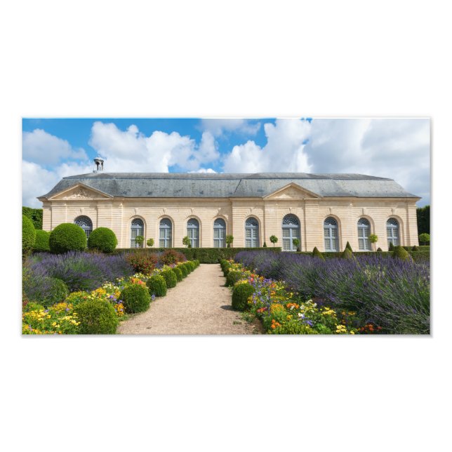 Impression Photo Bâtiment d'orangerie à Parc de Sceaux - France (Devant)