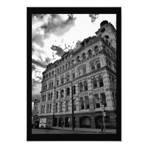 Impression Photo Bâtiment du centre-ville de Milwaukee