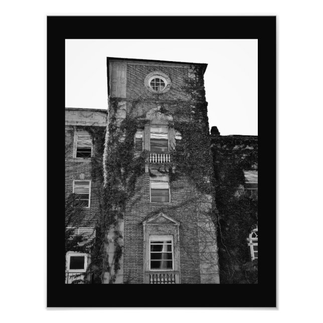 Impression Photo Bâtiment en briques (Devant)