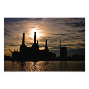Impression Photo Battersea Power Station River Thames Londres