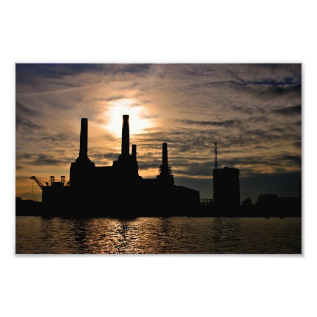 Impression Photo Battersea Power Station River Thames Londres (Devant)