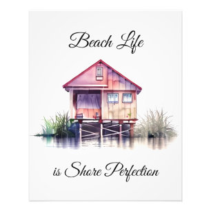 Impression Photo Beach Life is Shore Perfection