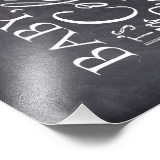 Impression Photo Bébé C'est froid dehors Bar à boisson chaude Signa