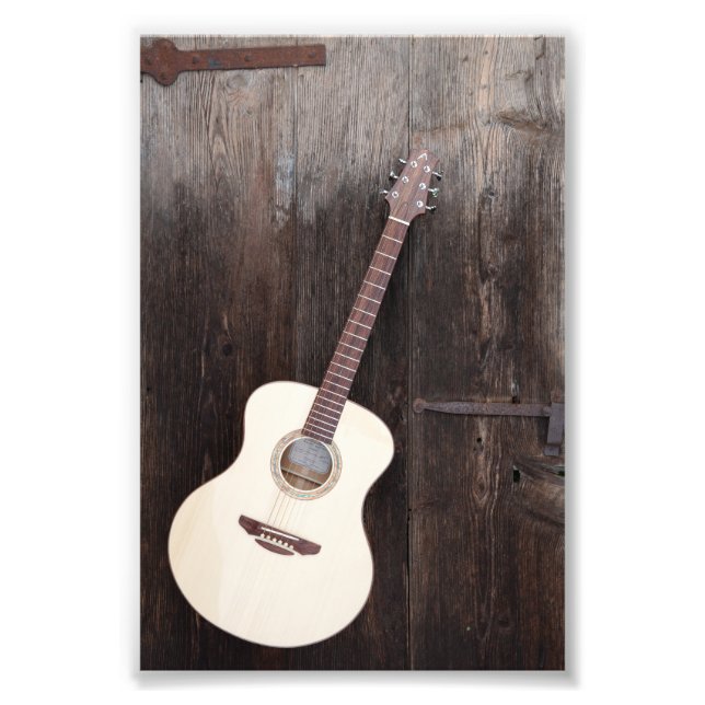 Impression Photo Belle Basse Guitare (Devant)