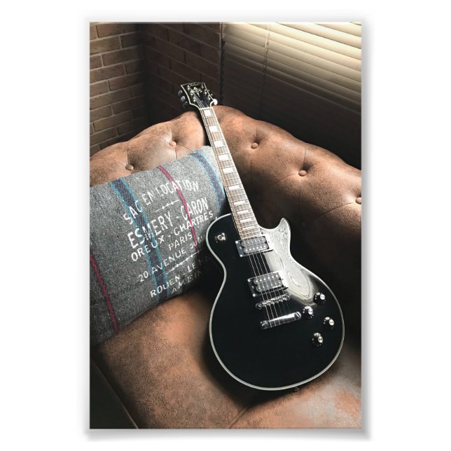 Impression Photo Belle guitare acoustique (Devant)