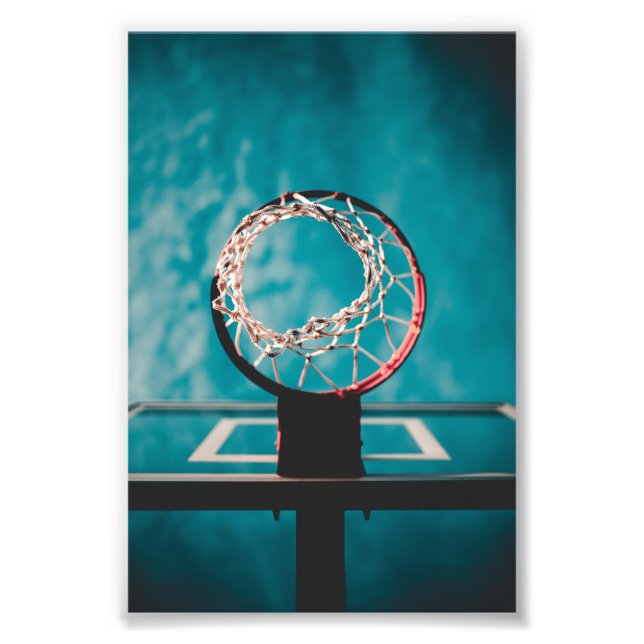 Impression Photo Belle oeuvre de basket-ball (Devant)