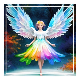 Impression Photo Belles ailes Angel Art-35444