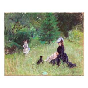 Impression Photo Berthe Morisot - Dans un parc