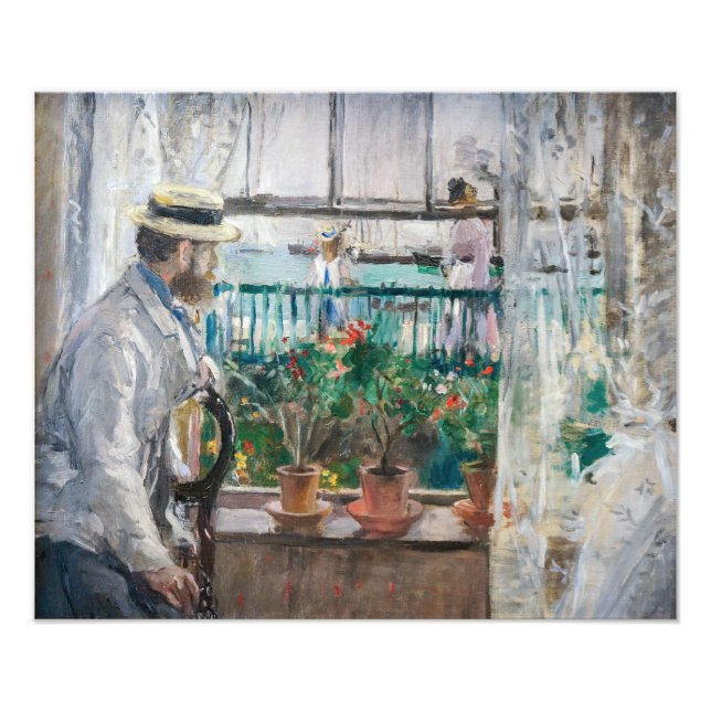 Impression Photo Berthe Morisot - Eugene Manet sur l'île de Wight (Devant)