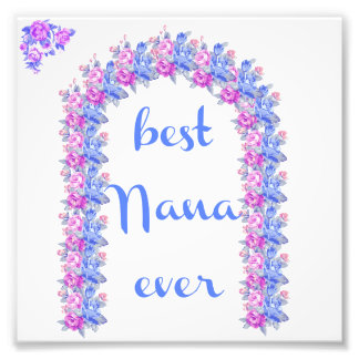 Impression Photo best nana ever - imprimer