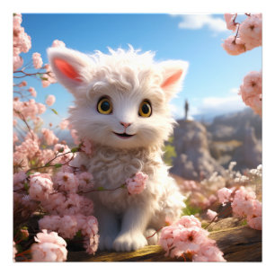 Impression Photo Betsy - Le bébé bouc