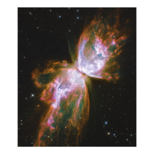 Impression Photo Beurre papillon Nébuleuse NGC 6302 Caldwell 69