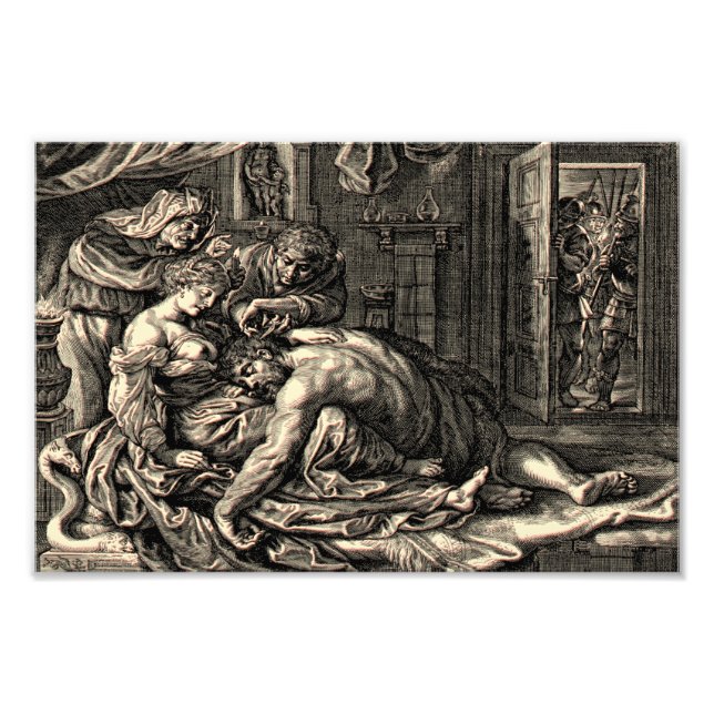 Impression Photo Biblique Samson et Delilah (Devant)
