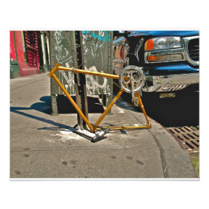 Impression Photo Bicyclette de SOHO NYC