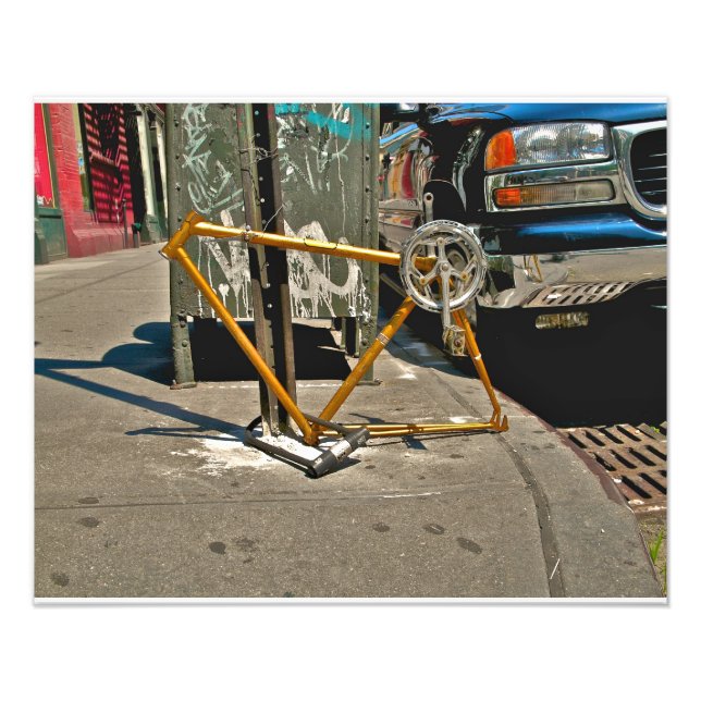Impression Photo Bicyclette SOHO NYC (Devant)