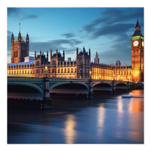 Impression Photo Big Ben, Londres.