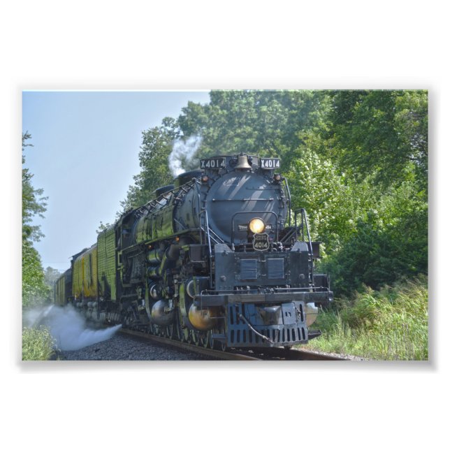 Impression Photo Big Boy No. 4014 Steam Locomotive (Devant)