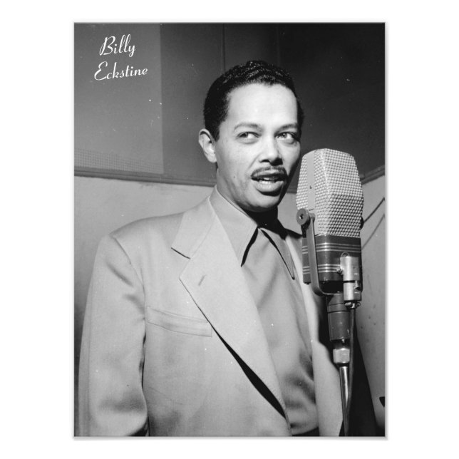 Impression Photo Billy Eckstine (Devant)