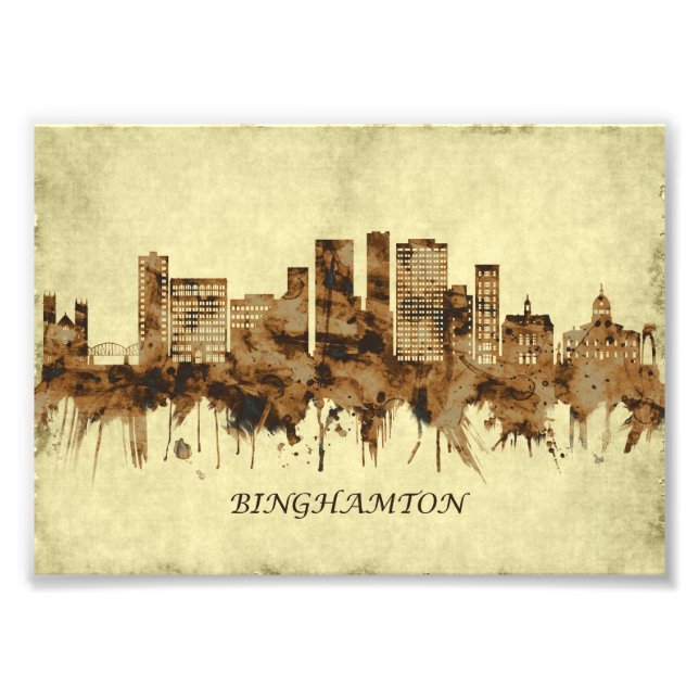 Impression Photo Binghamton New York (Devant)